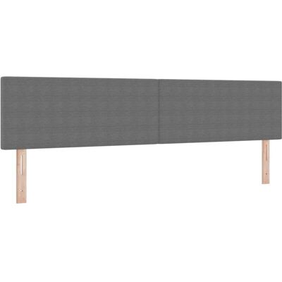 Cabecero Vidaxl - 200 cm Tela de Terciopelo - Gris Claro - Cabecero Cabecero Vidaxl - 200 cm Tela de Terciopelo - Gris Claro - Cabecero