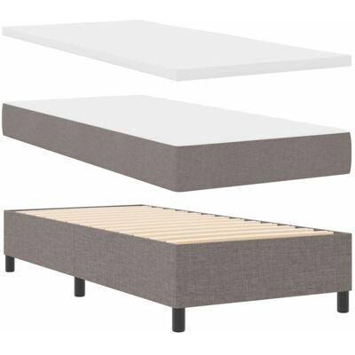 vidaXL Cama box Taupe - Boxspring bed vidaXL Cama box Taupe - Boxspring bed