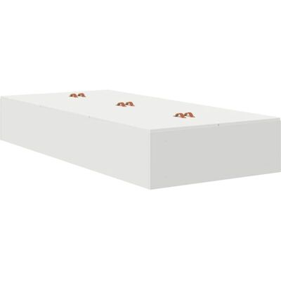 Cama de almacenamiento blanca Vidaxl 90x200 cm - Storage Bed Cama de almacenamiento blanca Vidaxl 90x200 cm - Storage Bed