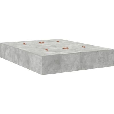 Cama con Almacenamiento Vidaxl - Gris Concreto Modern - Hasta 500 kg Cama con Almacenamiento Vidaxl - Gris Concreto Modern - Hasta 500 kg