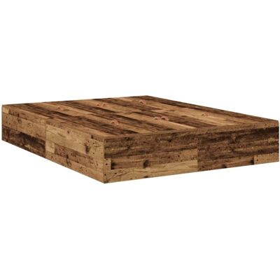 VIDAXL Estructura de Cama con Almacenamiento 150x200cm Estilo Rústico VIDAXL Estructura de Cama con Almacenamiento 150x200cm Estilo Rústico