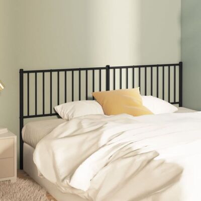 Cabecero De Metal Negro 180 Cm Vidaxl Cabecero De Metal Negro 180 Cm Vidaxl