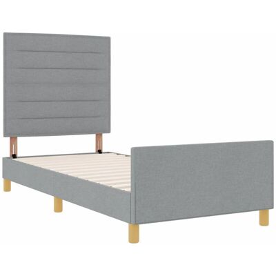 Estructura de Cama VidaXL - Diseño Moderno, Reposabrazos Ajustables, 100x200 cm Estructura de Cama VidaXL - Diseño Moderno, Reposabrazos Ajustables, 100x200 cm