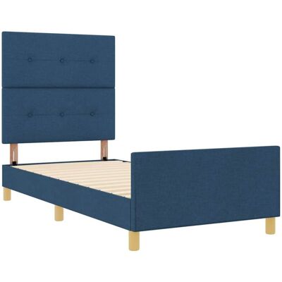 Vidaxl Base de cama azul 80x200cm - Base de cama Vidaxl Base de cama azul 80x200cm - Base de cama