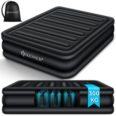 Kesser® Colchón Hinchable Con Bomba Eléctrica Integrada - Negro, Doppel Kesser® Colchón Hinchable Con Bomba Eléctrica Integrada - Negro, Doppel