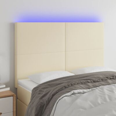 Cabecero con Luces LED VidaXL - Diseño moderno ajustable Cabecero con Luces LED VidaXL - Diseño moderno ajustable
