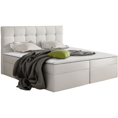 MIRJAN24 Mobilier1 - Cama Continental Comfivo 195, Soft 017, Doble, Continental, 180x200, Cuero Ecológico, Somieres, 186x206x113cm MIRJAN24 Mobilier1 - Cama Continental Comfivo 195, Soft 017, Doble, Continental, 180x200, Cuero Ecológico, Somieres, 186x206x113cm