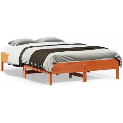 Estructura de cama 135x190 cm de pino macizo - Estilo rústico Estructura de cama 135x190 cm de pino macizo - Estilo rústico