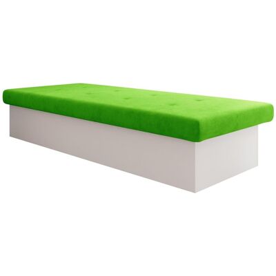 MIRJAN24 Mobilier1 - Cama Dover 100, Blanco, Individuales, 80x190, 80x190x39cm MIRJAN24 Mobilier1 - Cama Dover 100, Blanco, Individuales, 80x190, 80x190x39cm