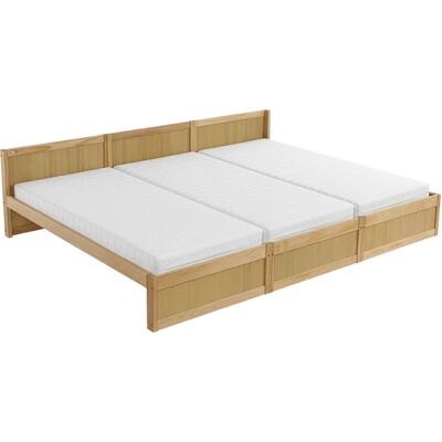 Home Deluxe Cama Familiar Dilar – Natural, Pino (270 X 200 Cm) Ideal Para El Confort Familiar Home Deluxe Cama Familiar Dilar – Natural, Pino (270 X 200 Cm) Ideal Para El Confort Familiar