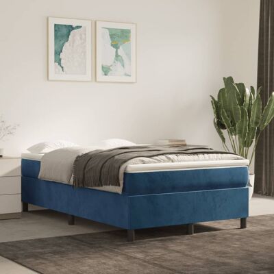 MAISONCHIC Estructura de Cama Azul Oscuro 120x200cm - Cama MAISONCHIC Estructura de Cama Azul Oscuro 120x200cm - Cama