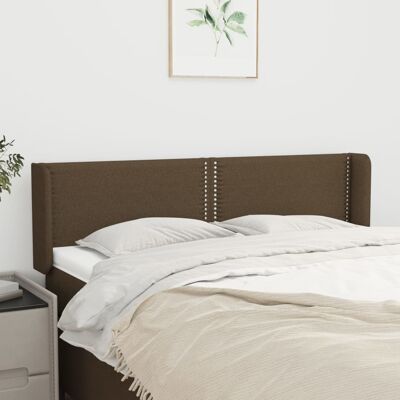 Encimera con orejas oscuro marrón - Cabecero de cama Encimera con orejas oscuro marrón - Cabecero de cama