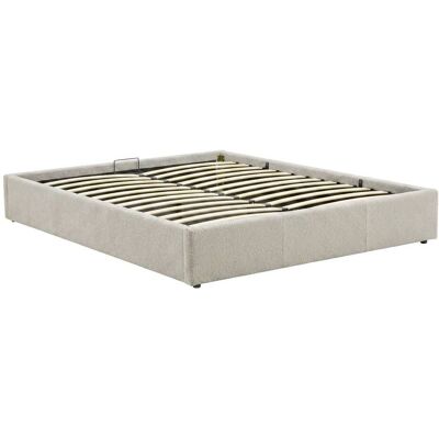 Cama Con Cajones Luna Rectangular, 160 X 200 Cm, Blanca - Atmosphera Créateur D'Intérieur Cama Con Cajones Luna Rectangular, 160 X 200 Cm, Blanca - Atmosphera Créateur D'Intérieur
