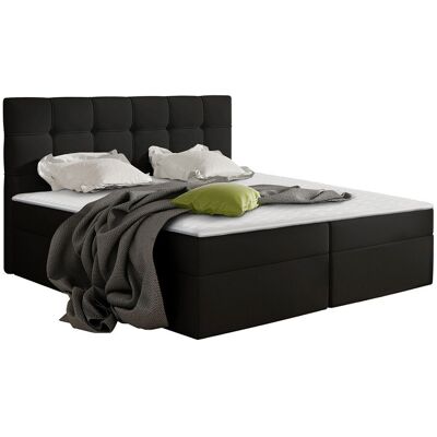 MIRJAN24 Mobilier1 - Cama Continental Comfivo 195, Soft 011, Doble, Continental, 180x200, Cuero Ecológico, Somieres, 186x206x113cm MIRJAN24 Mobilier1 - Cama Continental Comfivo 195, Soft 011, Doble, Continental, 180x200, Cuero Ecológico, Somieres, 186x206x113cm