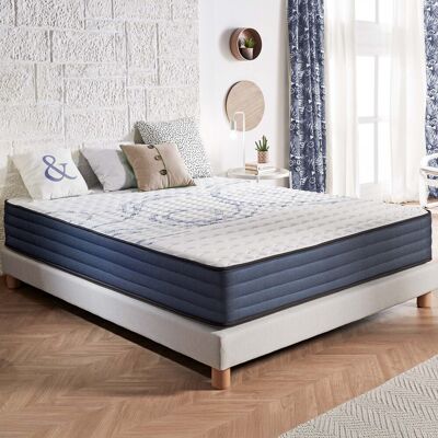 Naturalex - Colchón Perfect Sleep 160x200 Cm - Híbrido - Muelles Ensacados + Látex + Espuma Viscoelástica Hr Adaptativa - Soporte De 7 Zonas De Firmeza Media - Grosor 24 Cm Naturalex - Colchón Perfect Sleep 160x200 Cm - Híbrido - Muelles Ensacados + Látex + Espuma Viscoelástica Hr Adaptativa - Soporte De 7 Zonas De Firmeza Media - Grosor 24 Cm