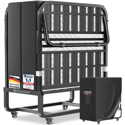 Kesser® Cama Plegable 200 X 90 Cm, Con Colchón - Premium Confort Kesser® Cama Plegable 200 X 90 Cm, Con Colchón - Premium Confort
