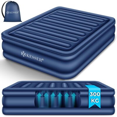 Kesser® Colchón Hinchable Con Bomba Eléctrica Integrada - Azul, Doppel Kesser® Colchón Hinchable Con Bomba Eléctrica Integrada - Azul, Doppel