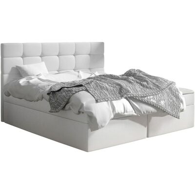 MIRJAN24 Cama Continental Comfivo Osculum I, Soft 017, Doble, Continental, 160x200, Cuero Ecológico, Somieres, 163x206x112cm MIRJAN24 Cama Continental Comfivo Osculum I, Soft 017, Doble, Continental, 160x200, Cuero Ecológico, Somieres, 163x206x112cm