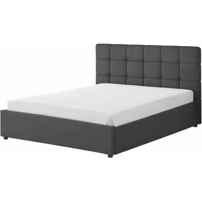 CONCEPT-USINE Cama Con Canapé Abatible 140x190cm Terciopelo Gris Oscuro Santa CONCEPT-USINE Cama Con Canapé Abatible 140x190cm Terciopelo Gris Oscuro Santa
