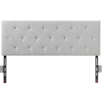 OEM Cabecero De Tamaño Completo, Altura Ajustable De 5 Cm Por Nivel Cómodo Capitoné Con Diseño De Rombos 1430 X (905-1205) Mm Para Camas De Dormitorio, Hotel, Alojamiento Privado, Gris Claro OEM Cabecero De Tamaño Completo, Altura Ajustable De 5 Cm Por Nivel Cómodo Capitoné Con Diseño De Rombos 1430 X (905-1205) Mm Para Camas De Dormitorio, Hotel, Alojamiento Privado, Gris Claro