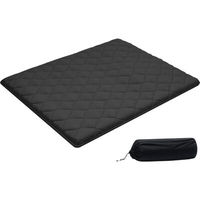 Vevor Colchón Futón Japones, Tatami Plegable De Tamaño Queen, Con Bolsa De Almacenamiento Y Herrajes De Montaje, Esterilla De 9 Capas Para Meditación Y Yoga, Color Negro, 2032 X 1524 X 89 Mm Vevor Colchón Futón Japones, Tatami Plegable De Tamaño Queen, Con Bolsa De Almacenamiento Y Herrajes De Montaje, Esterilla De 9 Capas Para Meditación Y Yoga, Color Negro, 2032 X 1524 X 89 Mm