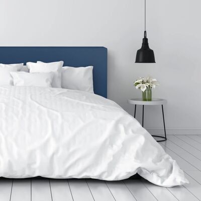 HAPPERS Cabecero De Cama Azul Tapizado 144x49x7 (cama 135) Azul HAPPERS Cabecero De Cama Azul Tapizado 144x49x7 (cama 135) Azul