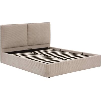 Cama Con Cajón Wonta Rectangular, 160 X 200 Cm, Gris - Atmosphera Créateur D'Intérieur Cama Con Cajón Wonta Rectangular, 160 X 200 Cm, Gris - Atmosphera Créateur D'Intérieur