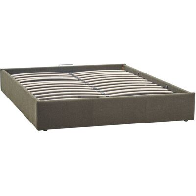 Cama Con Cajones Luna Rectangular, 160 X 200 Cm, Verde - Atmosphera Créateur D'Intérieur Cama Con Cajones Luna Rectangular, 160 X 200 Cm, Verde - Atmosphera Créateur D'Intérieur
