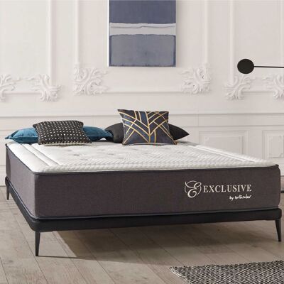 NATURALEX Colchón 140x190 Cm - Exclusivo - Colchón Híbrido De Muelles Ensacados, Viscoelástica Hr, Látex Azul, Equilibrado, Reversible, Grosor 30 Cm NATURALEX Colchón 140x190 Cm - Exclusivo - Colchón Híbrido De Muelles Ensacados, Viscoelástica Hr, Látex Azul, Equilibrado, Reversible, Grosor 30 Cm