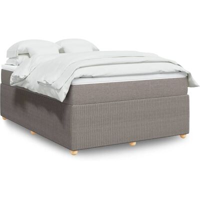 Cama box spring VidaXL con colchón - Apoyo en topo Cama box spring VidaXL con colchón - Apoyo en topo