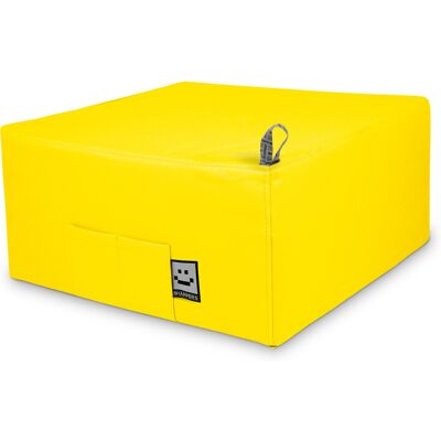 Happers - Puff Cama Individual - Amarillo - Muebles de descanso Happers - Puff Cama Individual - Amarillo - Muebles de descanso