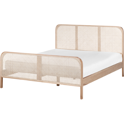 Cama de Pino Gonfaron de Beliani - Estilo Rústico - 160x200 cm Cama de Pino Gonfaron de Beliani - Estilo Rústico - 160x200 cm