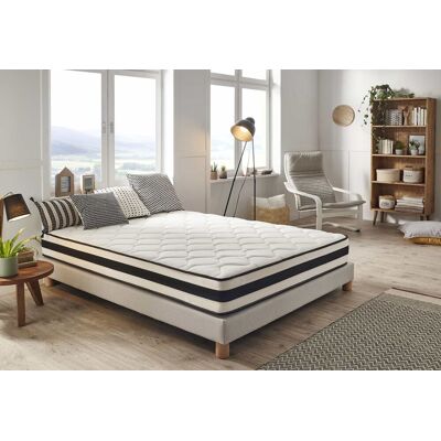 Moonia - Colchón Supersoft Maxim 21cm, 80 X 190cm Moonia - Colchón Supersoft Maxim 21cm, 80 X 190cm