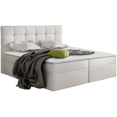 MIRJAN24 Mobilier1 - Cama Continental Comfivo 195, Soft 017, Doble, Continental, 140x200, Cuero Ecológico, Somieres, 146x206x113cm MIRJAN24 Mobilier1 - Cama Continental Comfivo 195, Soft 017, Doble, Continental, 140x200, Cuero Ecológico, Somieres, 146x206x113cm