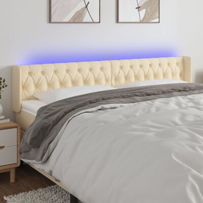 Cabecero con LED de MAISONCHIC - Ajustable, Luces de Colores, Tela Duradera Cabecero con LED de MAISONCHIC - Ajustable, Luces de Colores, Tela Duradera