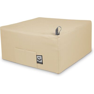 Happers Puff Cama - Cama Individual Plegable con Funda de Polipiel Happers Puff Cama - Cama Individual Plegable con Funda de Polipiel