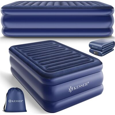 Kesser® Colchón Hinchable Con Bomba Eléctrica Integrada - Azul, Einzel Kesser® Colchón Hinchable Con Bomba Eléctrica Integrada - Azul, Einzel