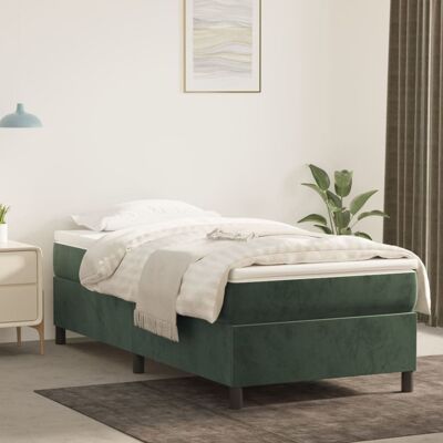 MAISON CHIC Estructura de Cama Verde Oscuro - Tipo de Cama MAISON CHIC Estructura de Cama Verde Oscuro - Tipo de Cama