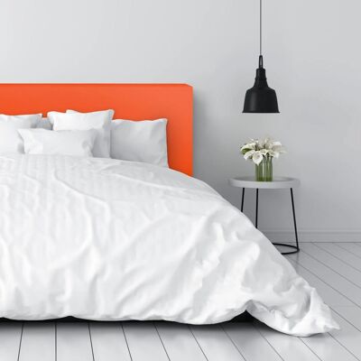 HAPPERS Cabecero De Cama Naranja Tapizado 144x49x7 (cama 135) Naranja HAPPERS Cabecero De Cama Naranja Tapizado 144x49x7 (cama 135) Naranja