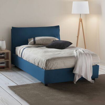 Cama Gloria de tela Talamo Italia - Espacio de almacenamiento 120x190 Cama Gloria de tela Talamo Italia - Espacio de almacenamiento 120x190