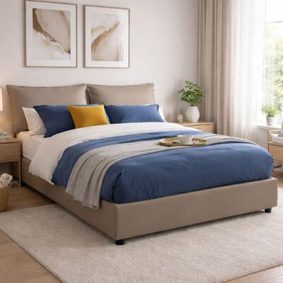 Cama doble Michela Talamo Italia - Almacenamiento y Colchón - Tipo de cama Cama doble Michela Talamo Italia - Almacenamiento y Colchón - Tipo de cama