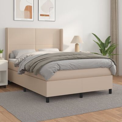 vidaXL Cama Box Spring - Capuchino vidaXL Cama Box Spring - Capuchino