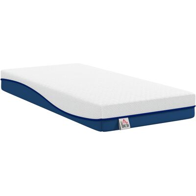 Homcom Colchón 190x90 Cm, Grosor 20 Cm, Colchón Viscoelástico Con Té Verde, Firmeza Media, Cama Refrescante Con Espuma De Gel Y Funda Lavable Homcom Colchón 190x90 Cm, Grosor 20 Cm, Colchón Viscoelástico Con Té Verde, Firmeza Media, Cama Refrescante Con Espuma De Gel Y Funda Lavable