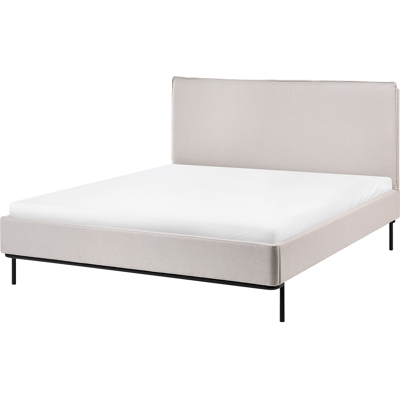 Cama Beliani CORIO - 140x200cm Tela Moderna - Cama Cama Beliani CORIO - 140x200cm Tela Moderna - Cama