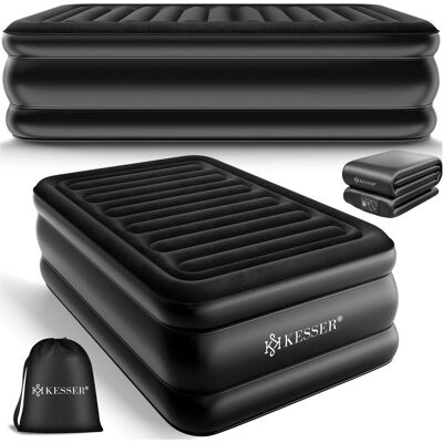 Kesser® Colchón Hinchable Con Bomba Eléctrica Integrada - Negro, Einzel Kesser® Colchón Hinchable Con Bomba Eléctrica Integrada - Negro, Einzel