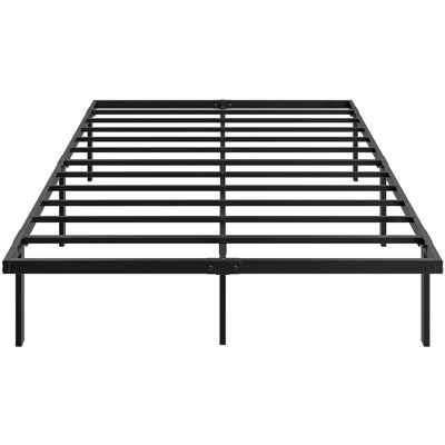 JHY DESIGN Estructura De Cama Metálica De 140 X 200 Cm Con Espacio De Almacenamiento Debajo De La Cama, Somier De Láminas Metálicas, Sin Base Tapizada. JHY DESIGN Estructura De Cama Metálica De 140 X 200 Cm Con Espacio De Almacenamiento Debajo De La Cama, Somier De Láminas Metálicas, Sin Base Tapizada.