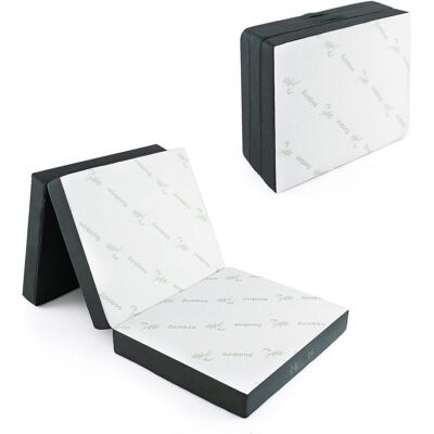 Costway - Colchón plegable 10 cm 3 secciones 190x80 - Colchón Costway - Colchón plegable 10 cm 3 secciones 190x80 - Colchón