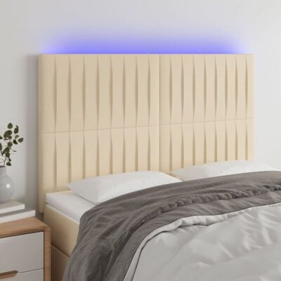 cabecero con luces LED de vidaXL - Diseño elegante, Ajustable, Luces coloridas cabecero con luces LED de vidaXL - Diseño elegante, Ajustable, Luces coloridas
