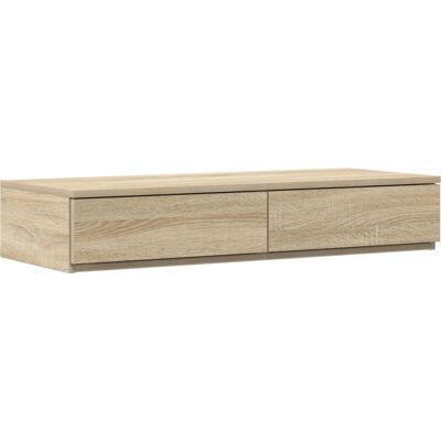Vidaxl Roble Sonoma 100x36,5x16,5 cm Mesita de noche Vidaxl Roble Sonoma 100x36,5x16,5 cm Mesita de noche