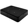 Canapé Abatible Waybox Polipiel Negro 160x200 - Dormideo